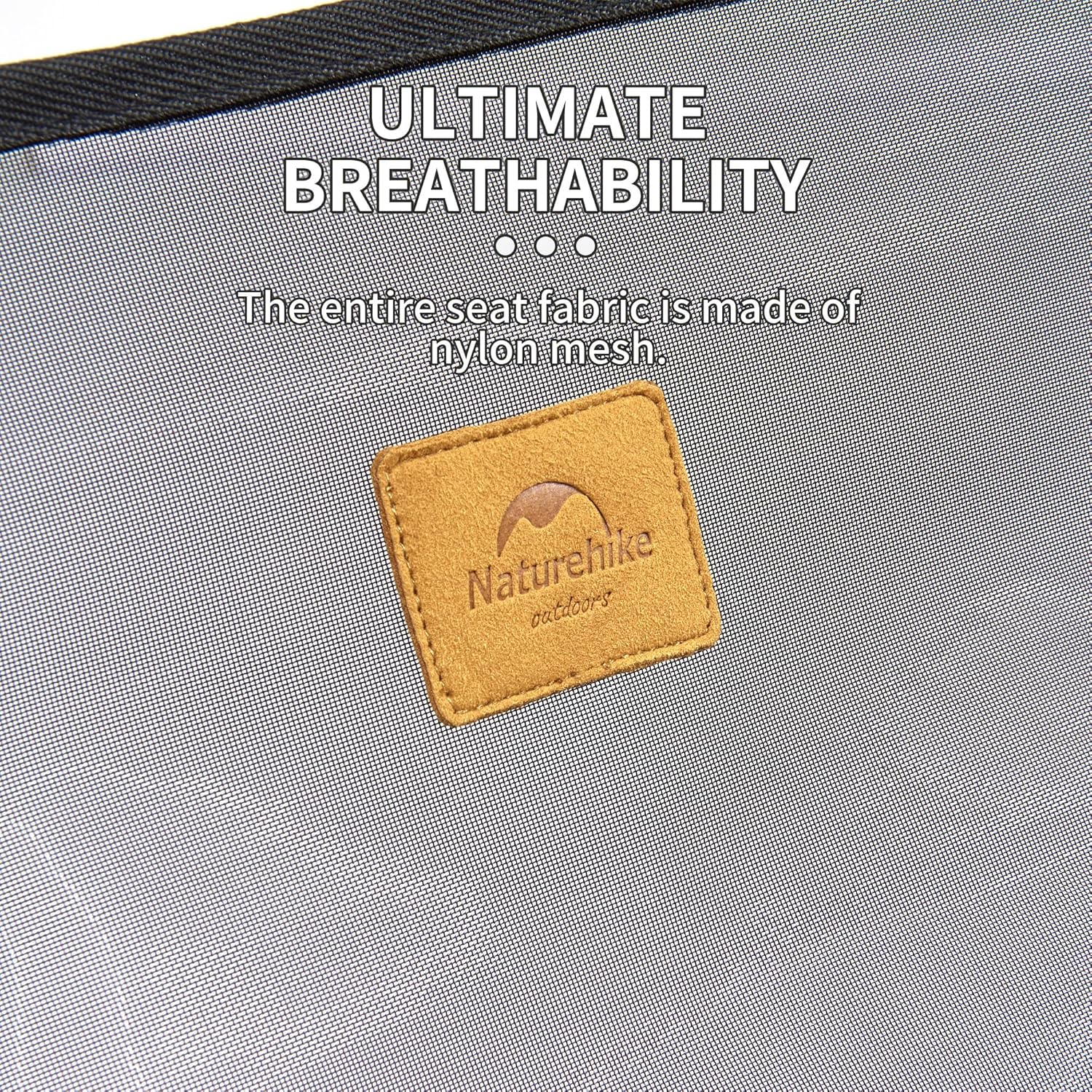 Chaise de camping ultralégère 2,12 lb Chaise de randonnée portable Chaise de randonnée pliante