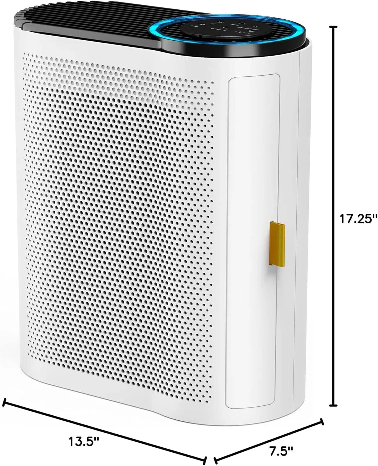 Home air purifier equipped with air quality sensor