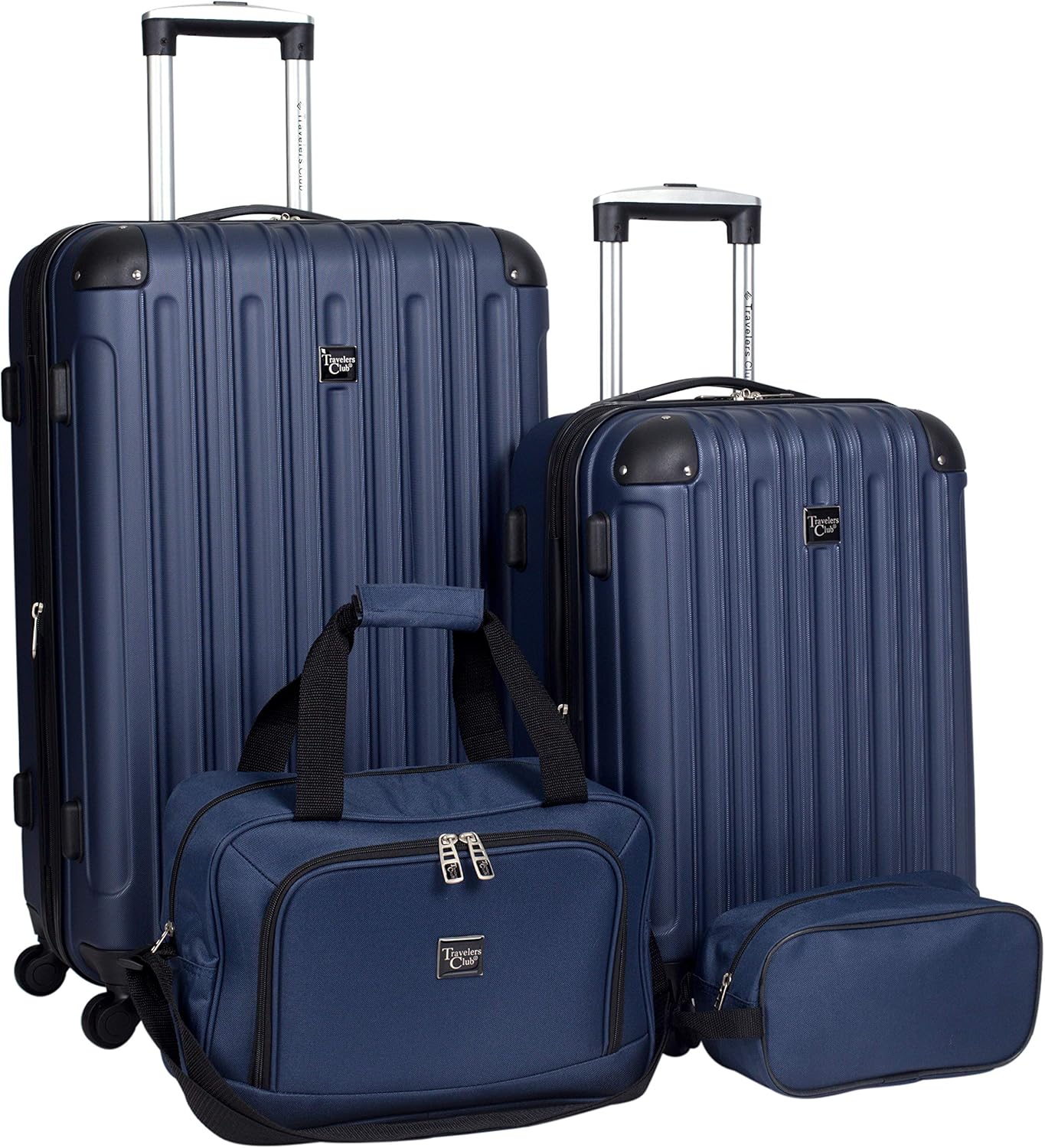 Valises de voyage rigides, lilas, lot de 4