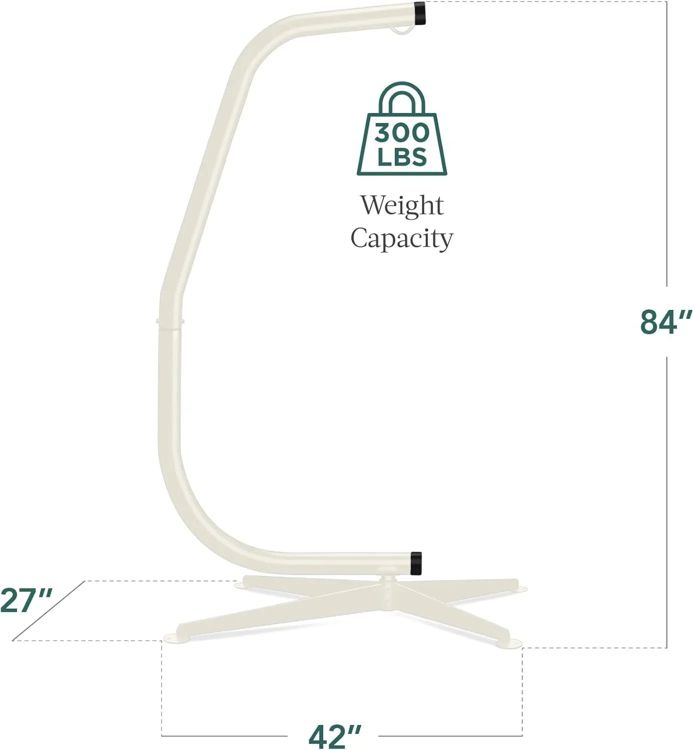 Support en C pour hamac en métal Best Choice Products