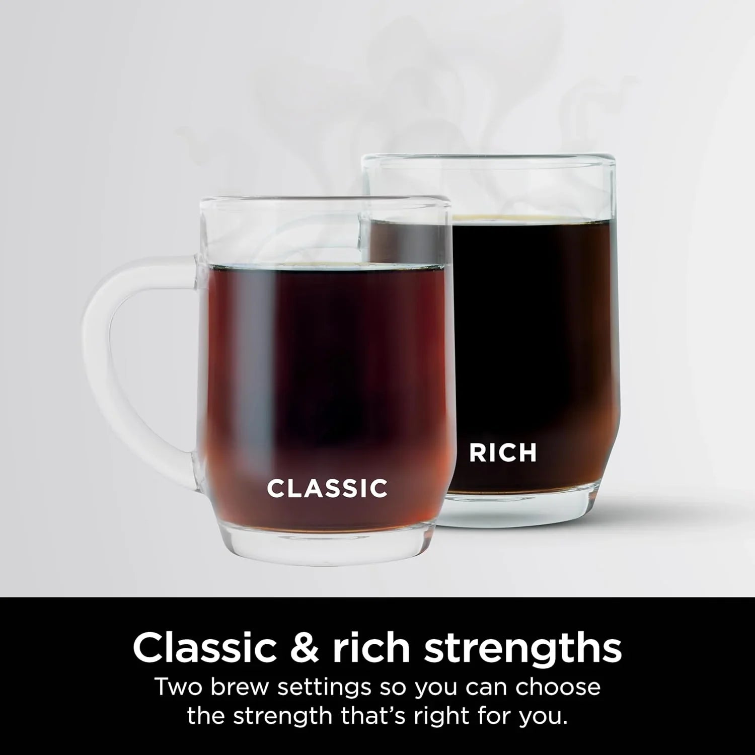 Cafetière programmable avec 2 modes d'infusion, plaque chauffante réglable et infusion différée