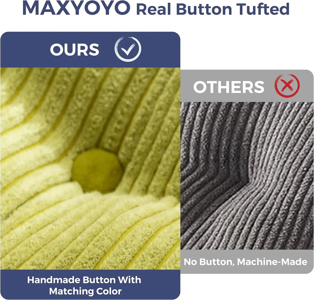 Canapé-lit pliant MAXYOYO, fauteuil convertible avec oreiller, matelas pliable avec support dorsal, fauteuil-lit pliant portable