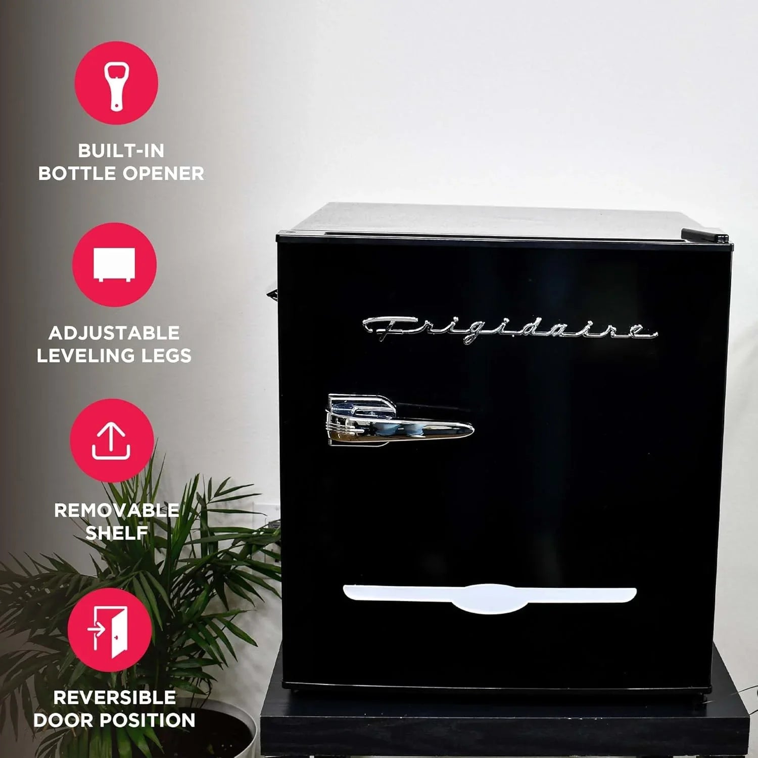 Réfrigérateur compact rétro Frigidaire EFR176 avec congélateur