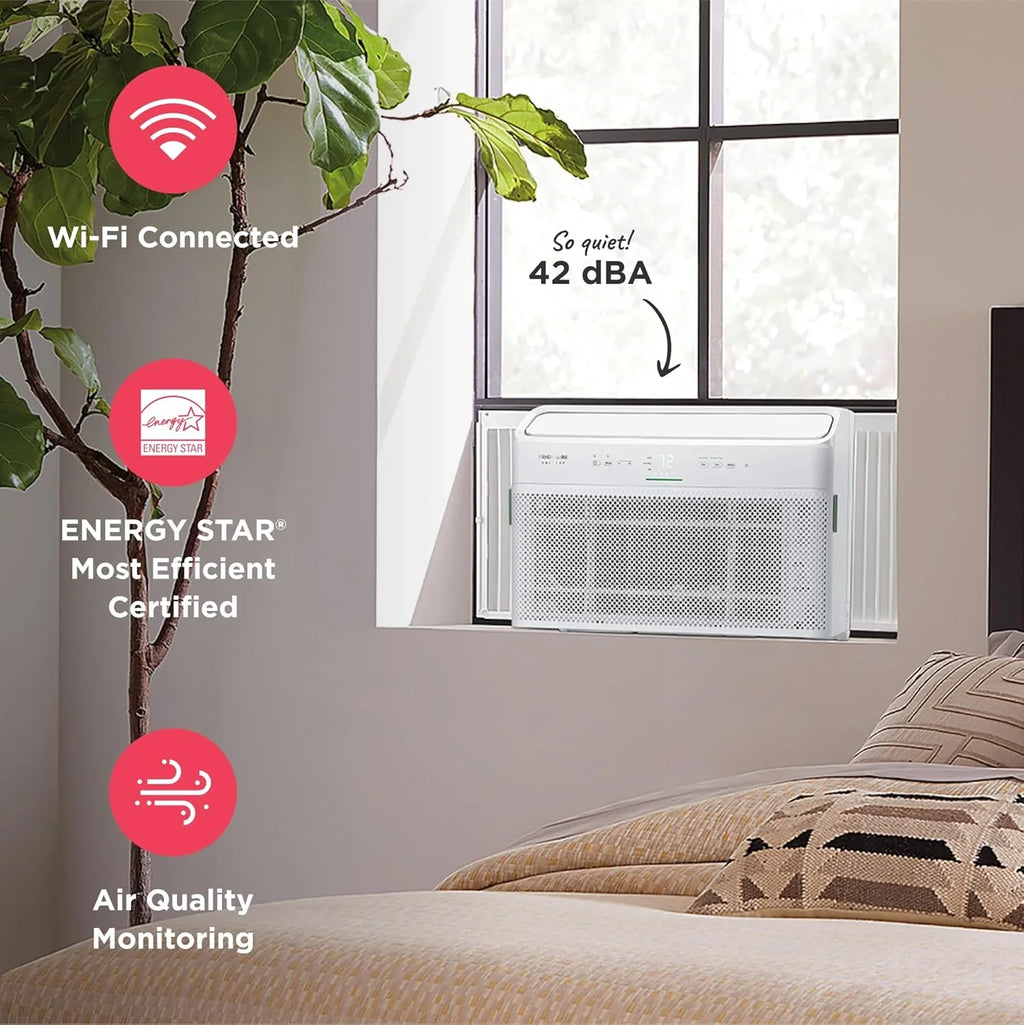 Climatiseur Frigidaire GHWQ103WC1 Inverter silencieux, 10 000 BTU, avec Wi-Fi