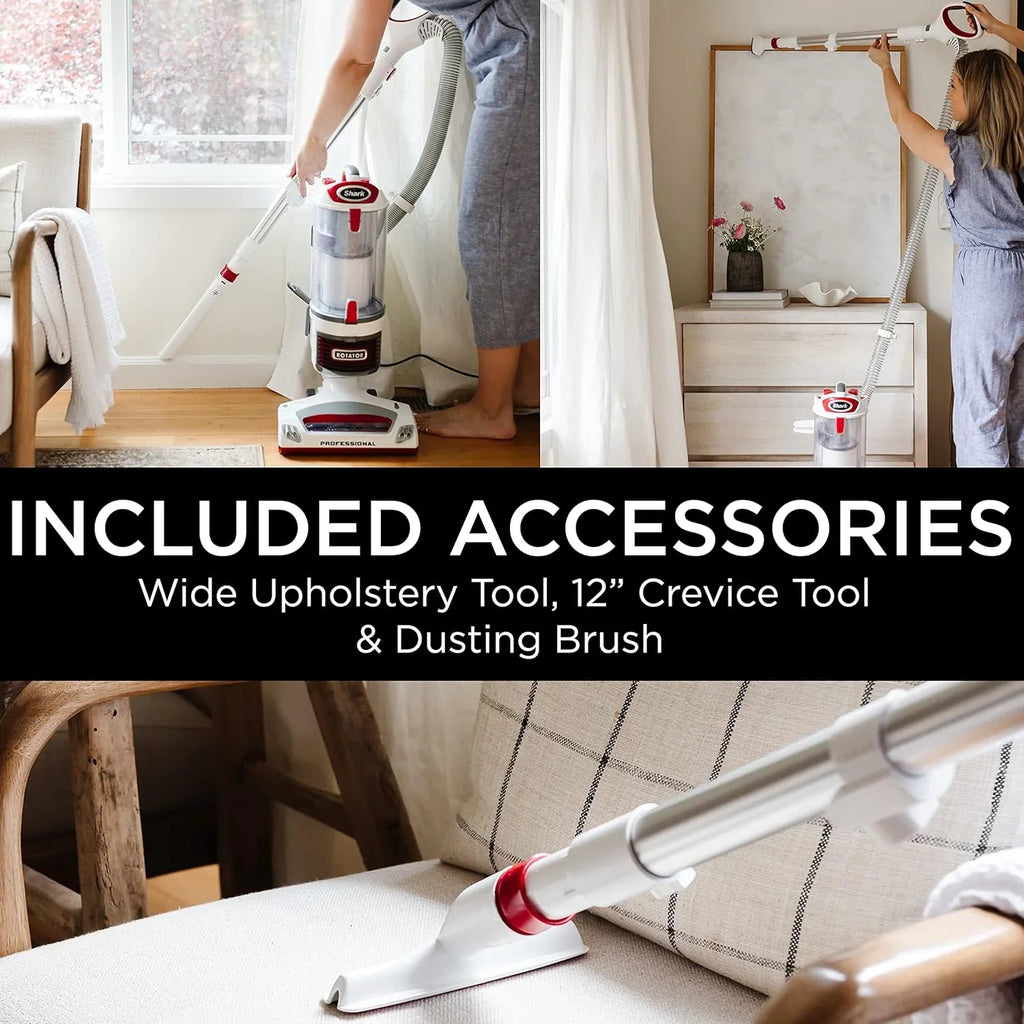 Aspirateur vertical Navigator amovible de luxe avec grand bac à poussière, filtre HEPA et volant pivotant