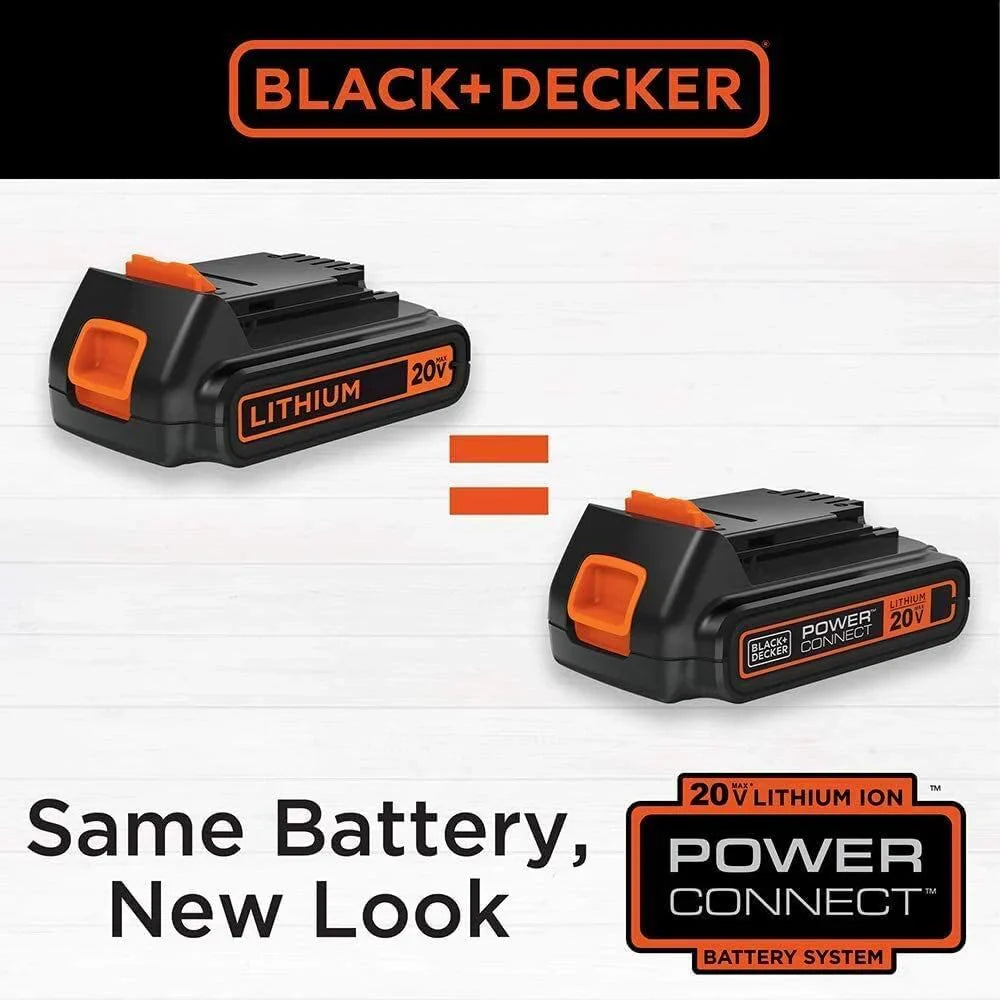 BLACK+DECKER 20V MAX POWERCONNECT Perceuse-visseuse sans fil Tournevis électrique