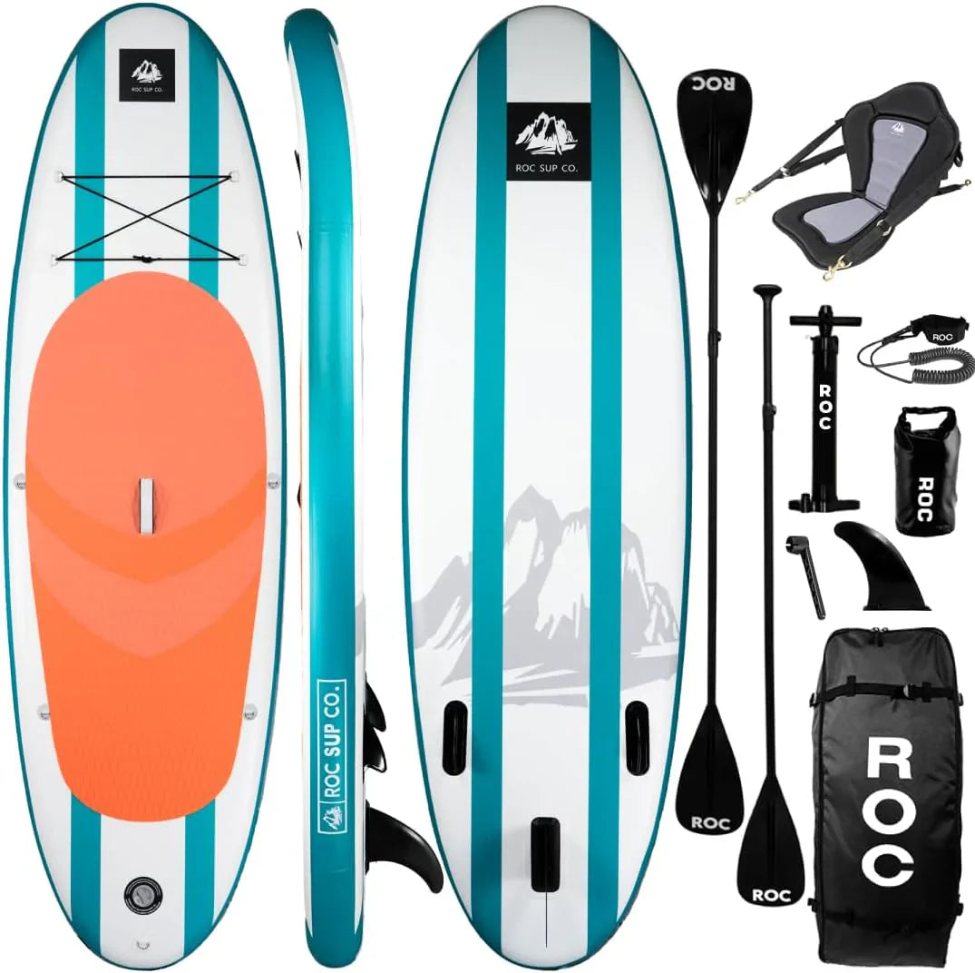 Planche de stand-up paddle gonflable ROC, accessoires de planche SUP paddle de haute qualité