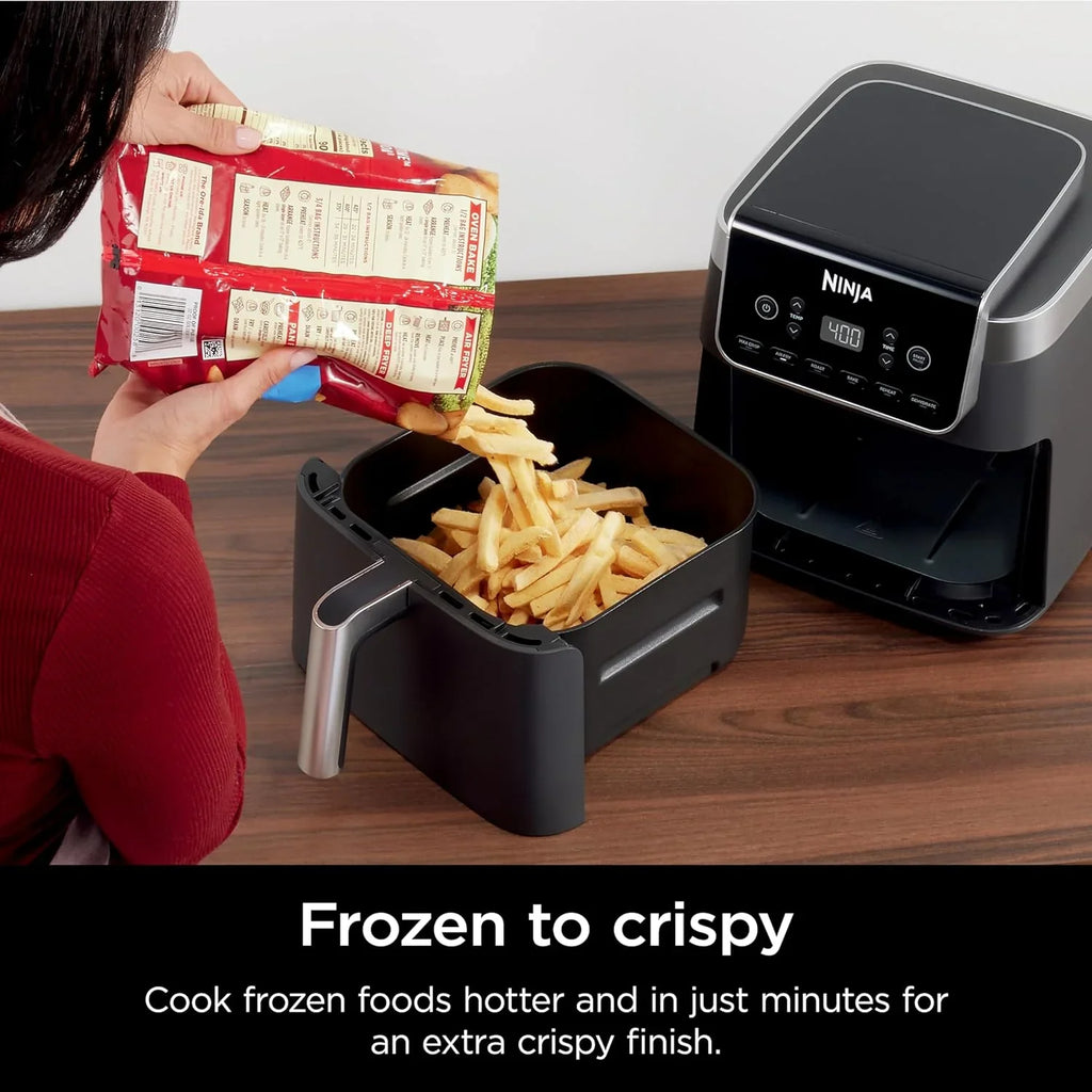 Friteuse à air Ninja Air Fryer Pro 5 pintes 4 en 1 qui fait frire, cuire, réchauffer et déshydrater à l'air