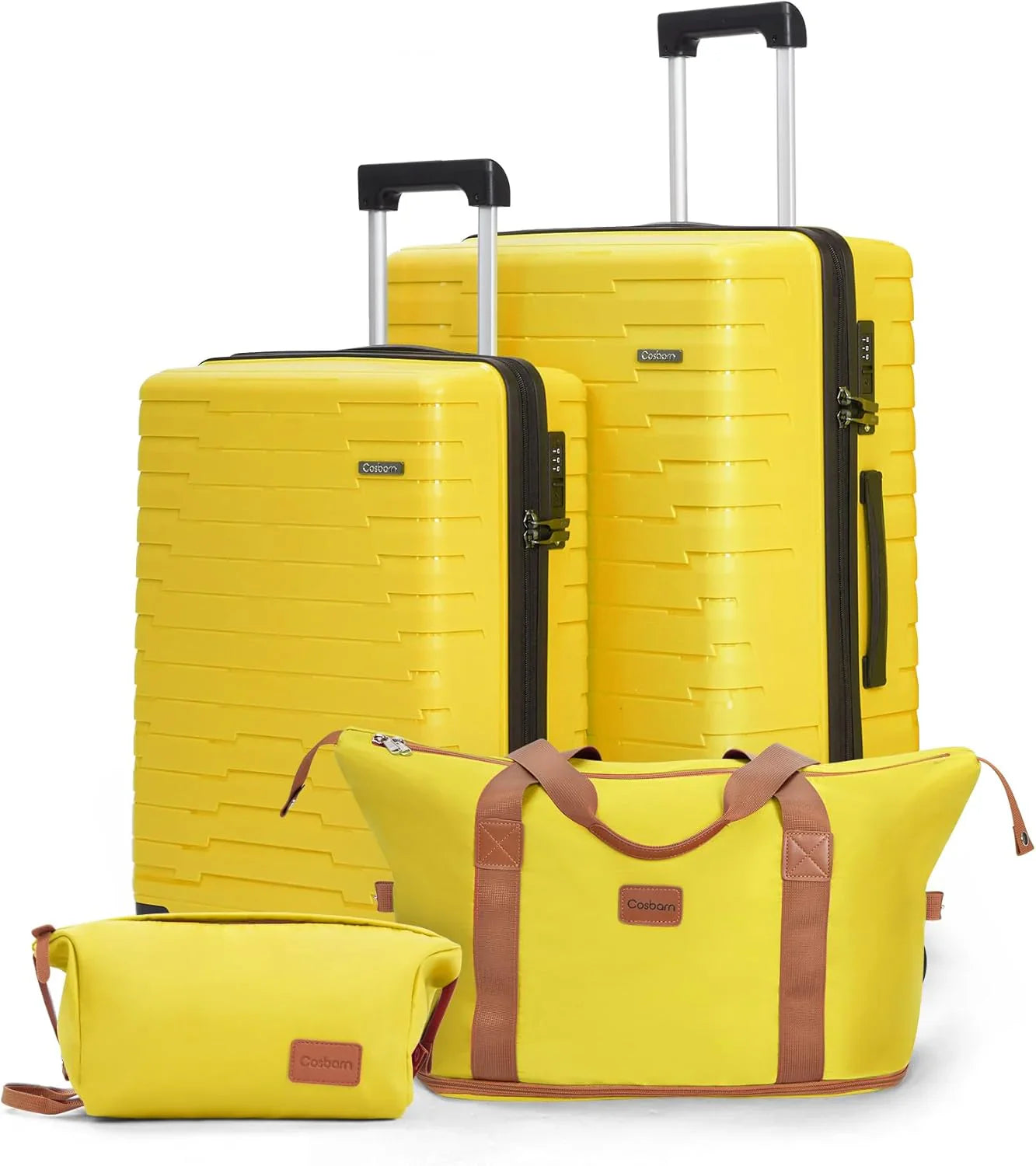Ensemble de 5 bagages à roulettes, valise rigide en ABS avec roulettes pivotantes