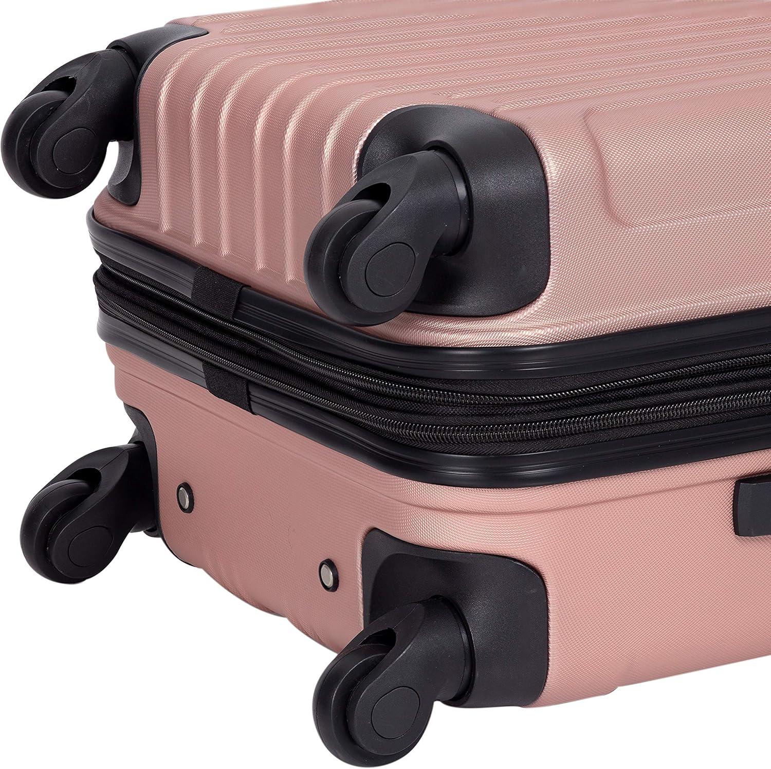 Valises de voyage rigides, lilas, lot de 4