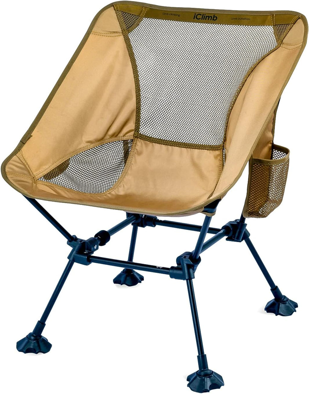 Chaise de plage pliante de camping compacte et ultralégère