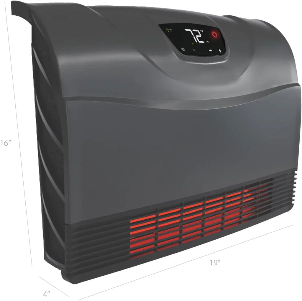 Chauffage infrarouge mural Wi-Fi HS-1500-PHX-WIFI