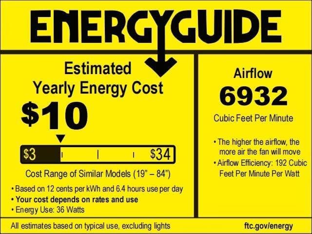 Grand ventilateur de plafond Zmishibo de 72 pouces avec éclairage et télécommande intérieur/extérieur