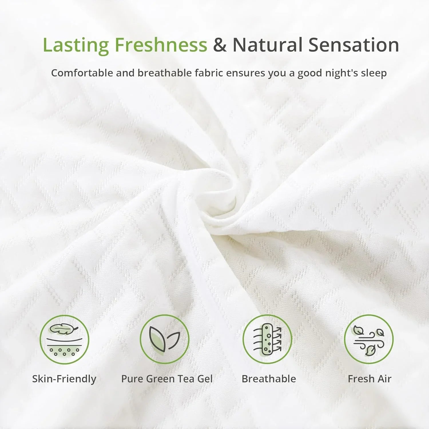 Matelas double de 8 pouces avec mousse à mémoire de forme pour un soutien moyennement ferme