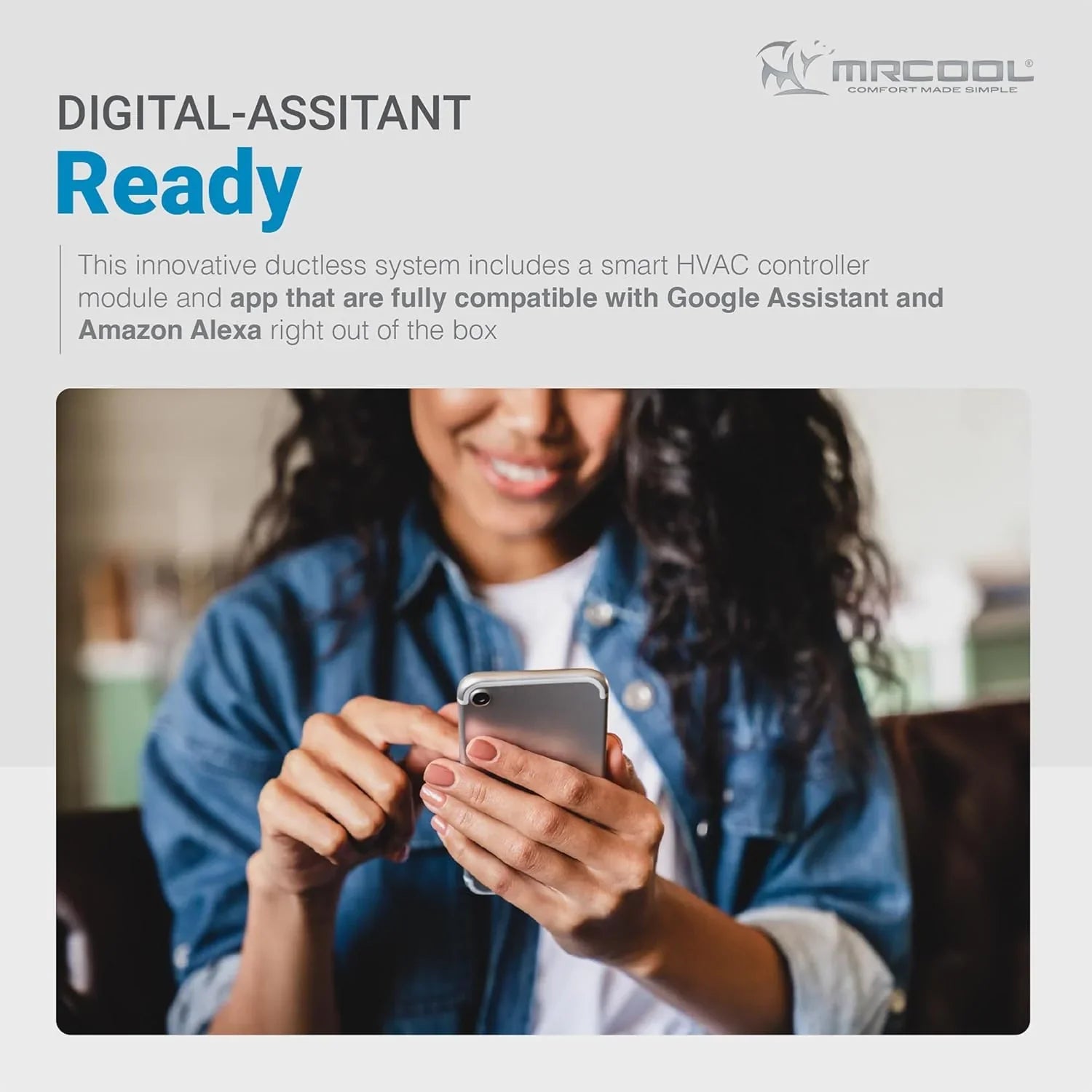 Climatiseur et thermopompe mini-split sans conduit MRCOOL 24 000 BTU 230 V, série Easy Pro - Unité de climatisation murale