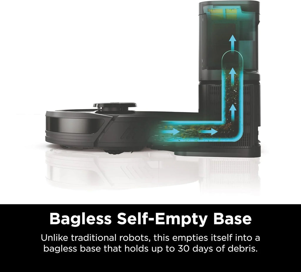 Aspirateur robot, commande vocale, navigation, carte du domicile, stockage de 60 jours