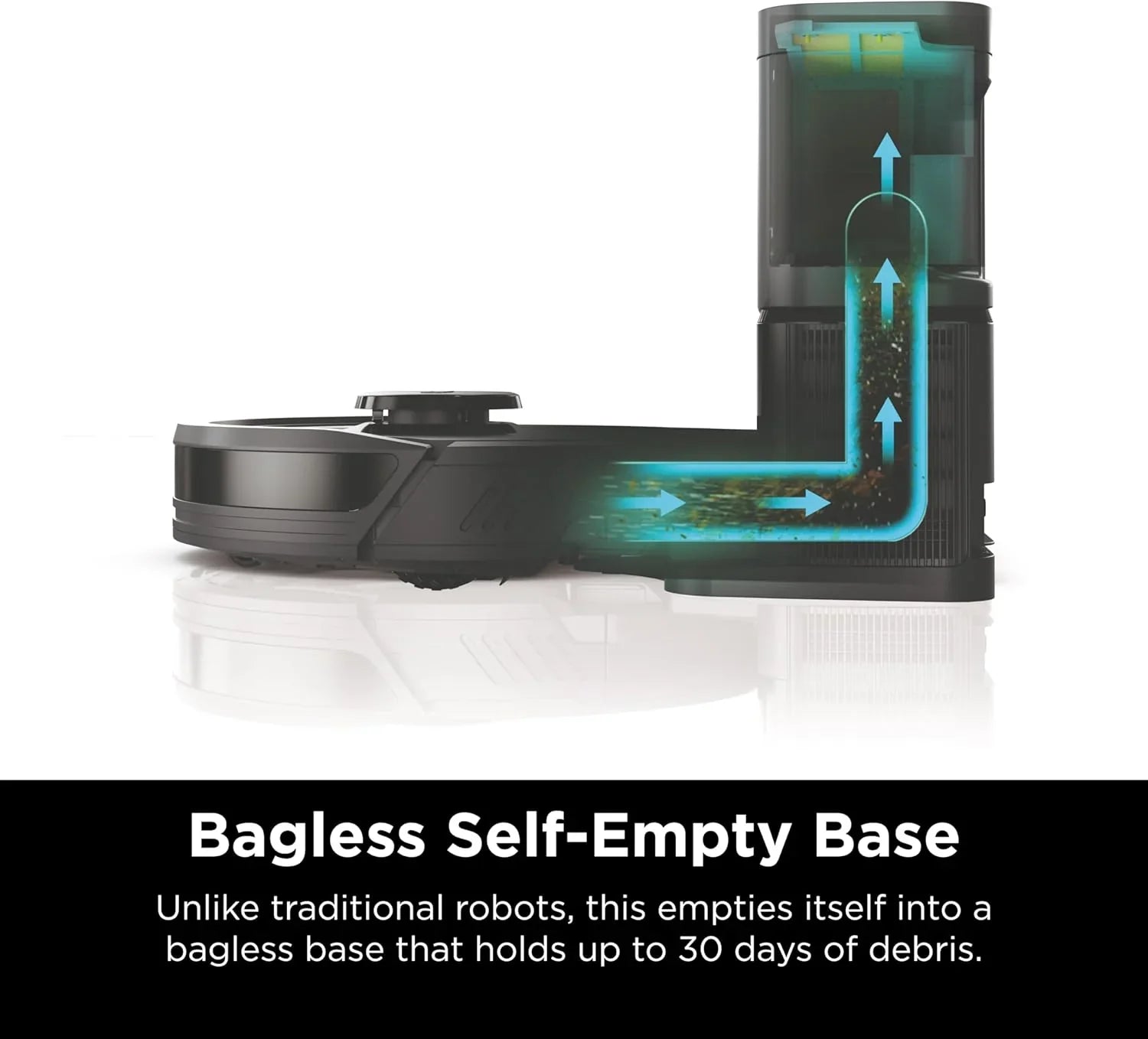 Aspirateur robot, commande vocale, navigation, carte du domicile, stockage de 60 jours