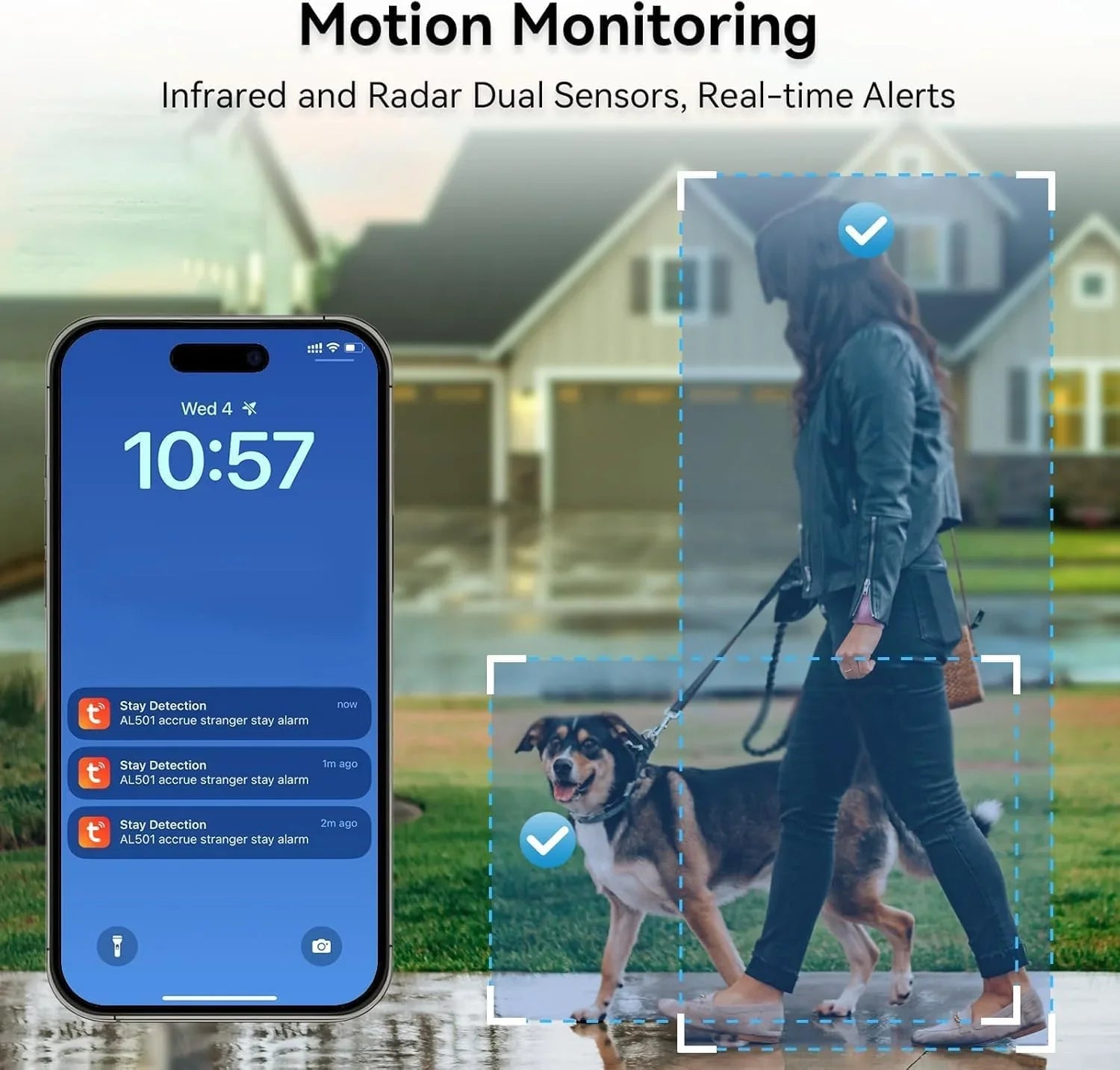 Serrure vidéo intelligente avec sonnette, caméra Wi-Fi intégrée, contrôle par application, commande vocale, verrouillage automatique, IP65, appel vidéo
