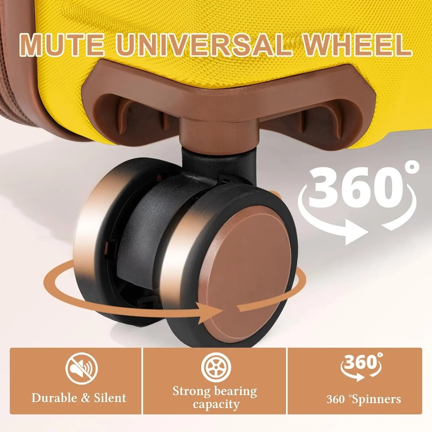 Ensemble de bagages 5 pièces valise extensible 22x14x9 certifié aviation ensemble de voyage étanche durable