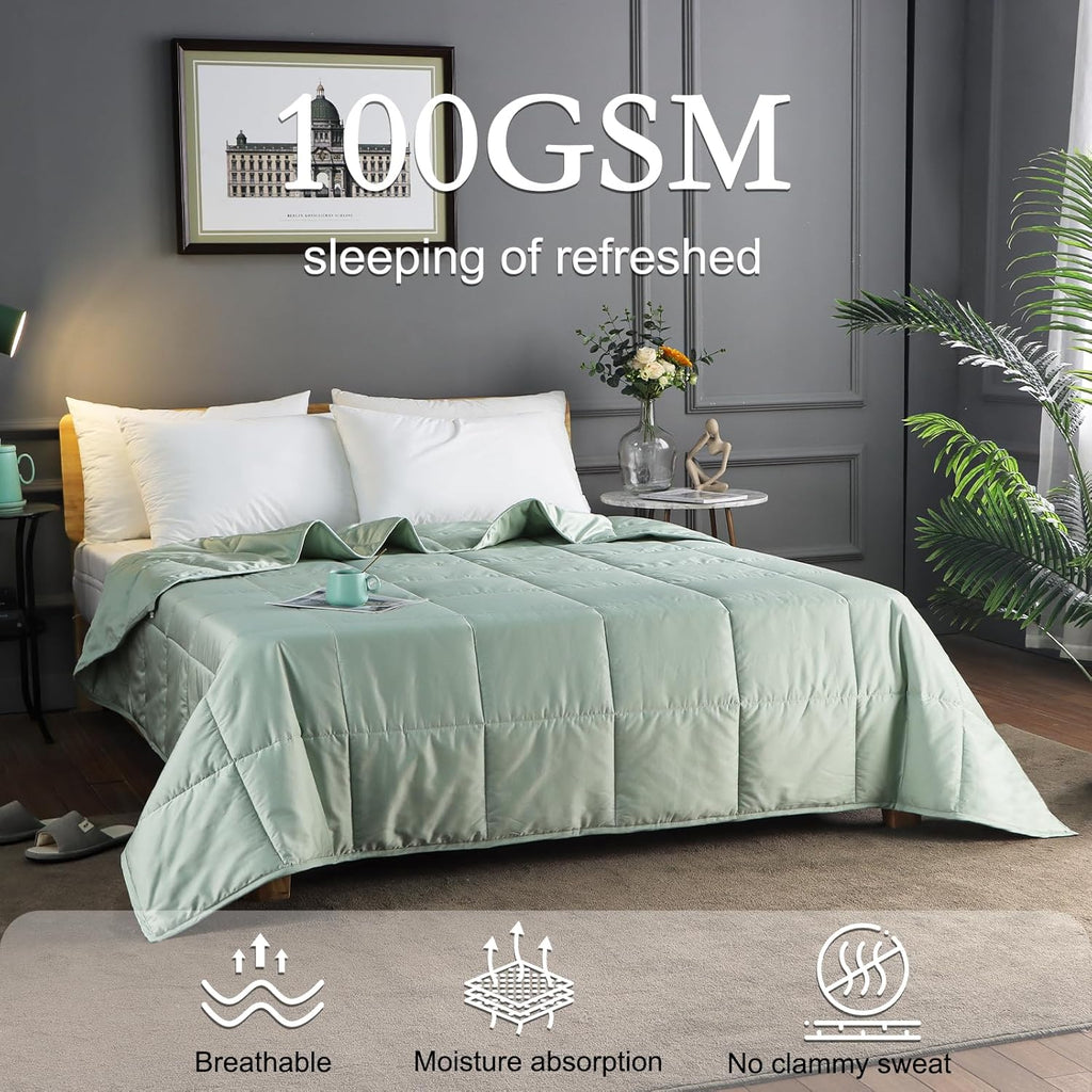 Insert de couette mince et respirant