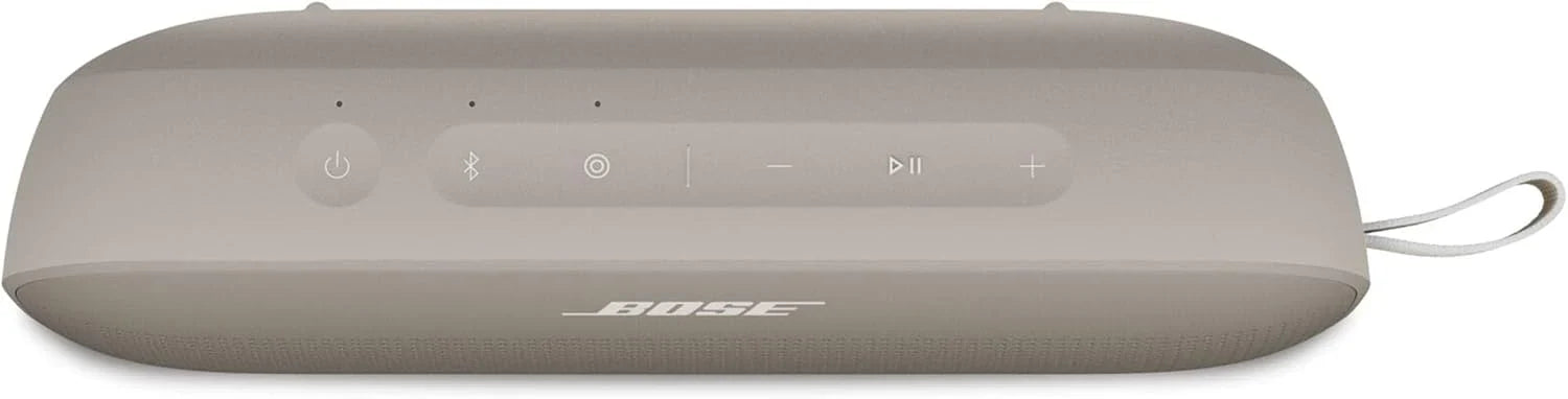 Enceinte Bluetooth portable Bose SoundLink Flex (2e génération), enceinte d'extérieur portable avec audio Hi-Fi, jusqu'à 12 heures d'autonomie, étanche à l'eau et à la poussière