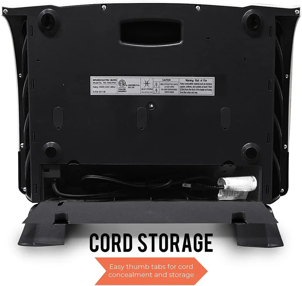 Chauffage infrarouge mural Wi-Fi HS-1500-PHX-WIFI