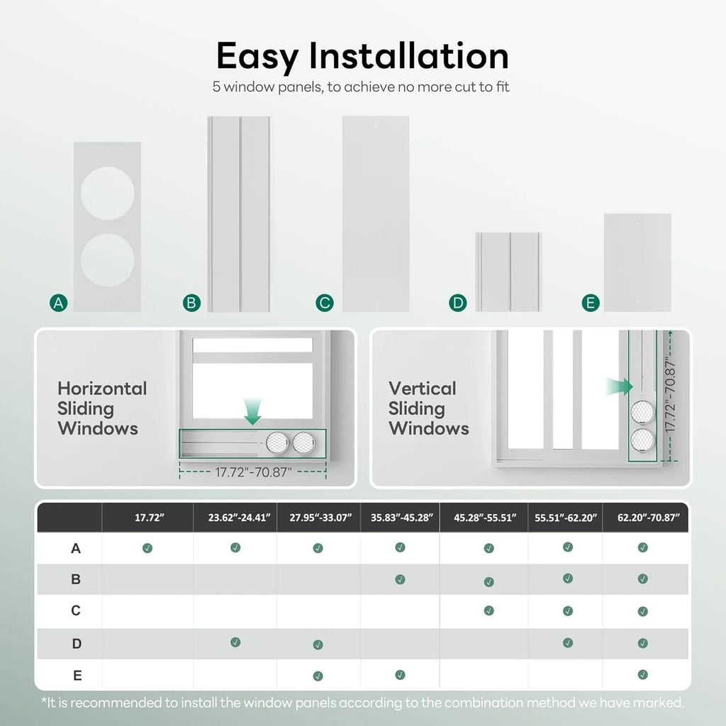 Climatiseurs portables ZAFRO 8 000 BTU, 4 modes, refroidissement rapide, économie d'énergie, télécommande, autonomie 24 h