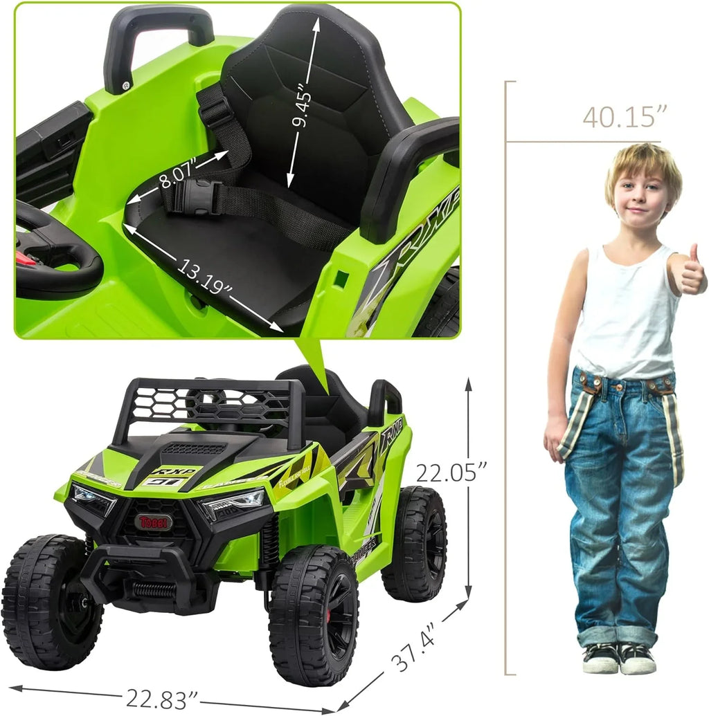 Voiture électrique tout-terrain TOBBI 12 V pour enfants