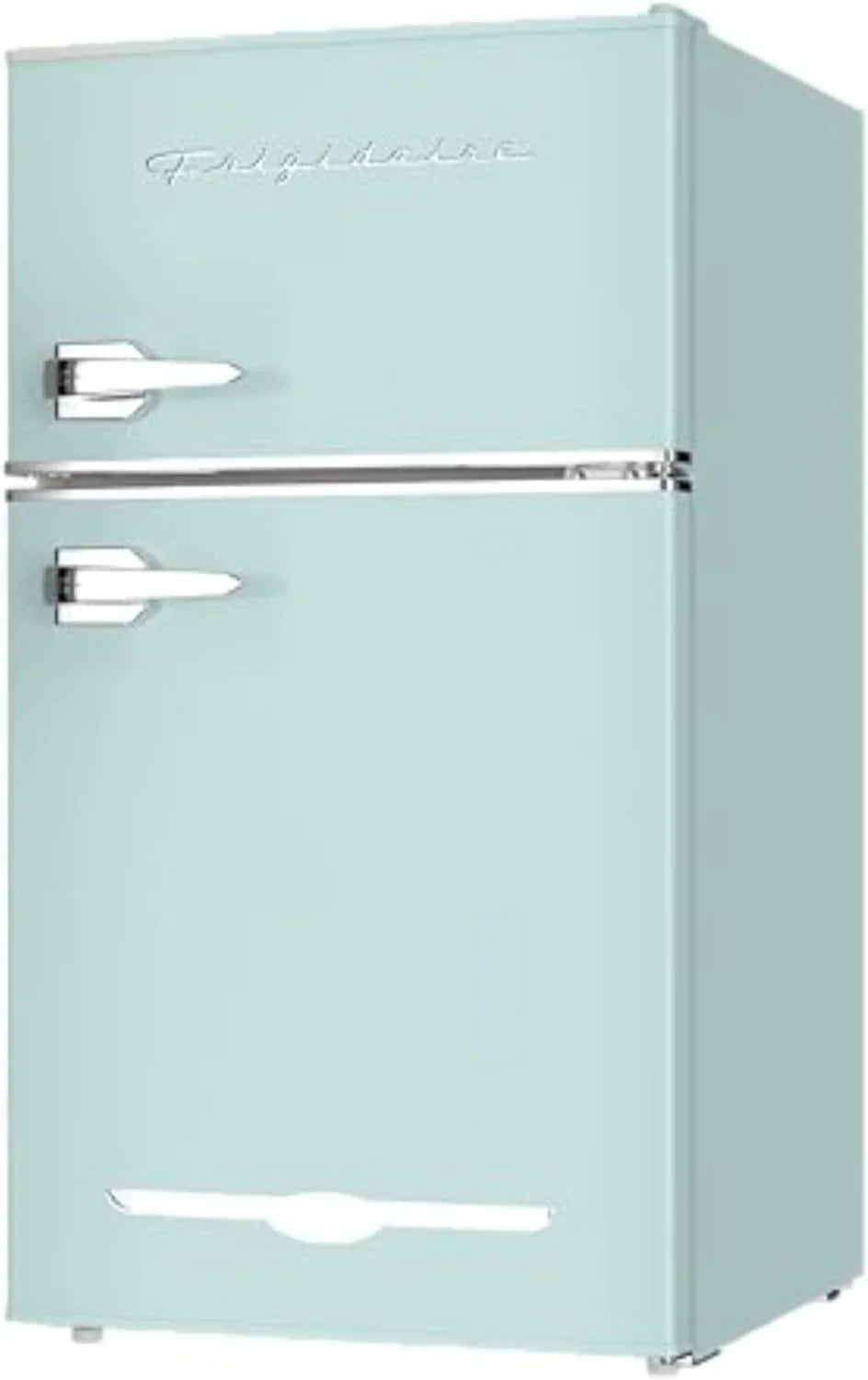 Mini-réfrigérateur rétro Frigidaire avec congélateur et décapsuleur latéral