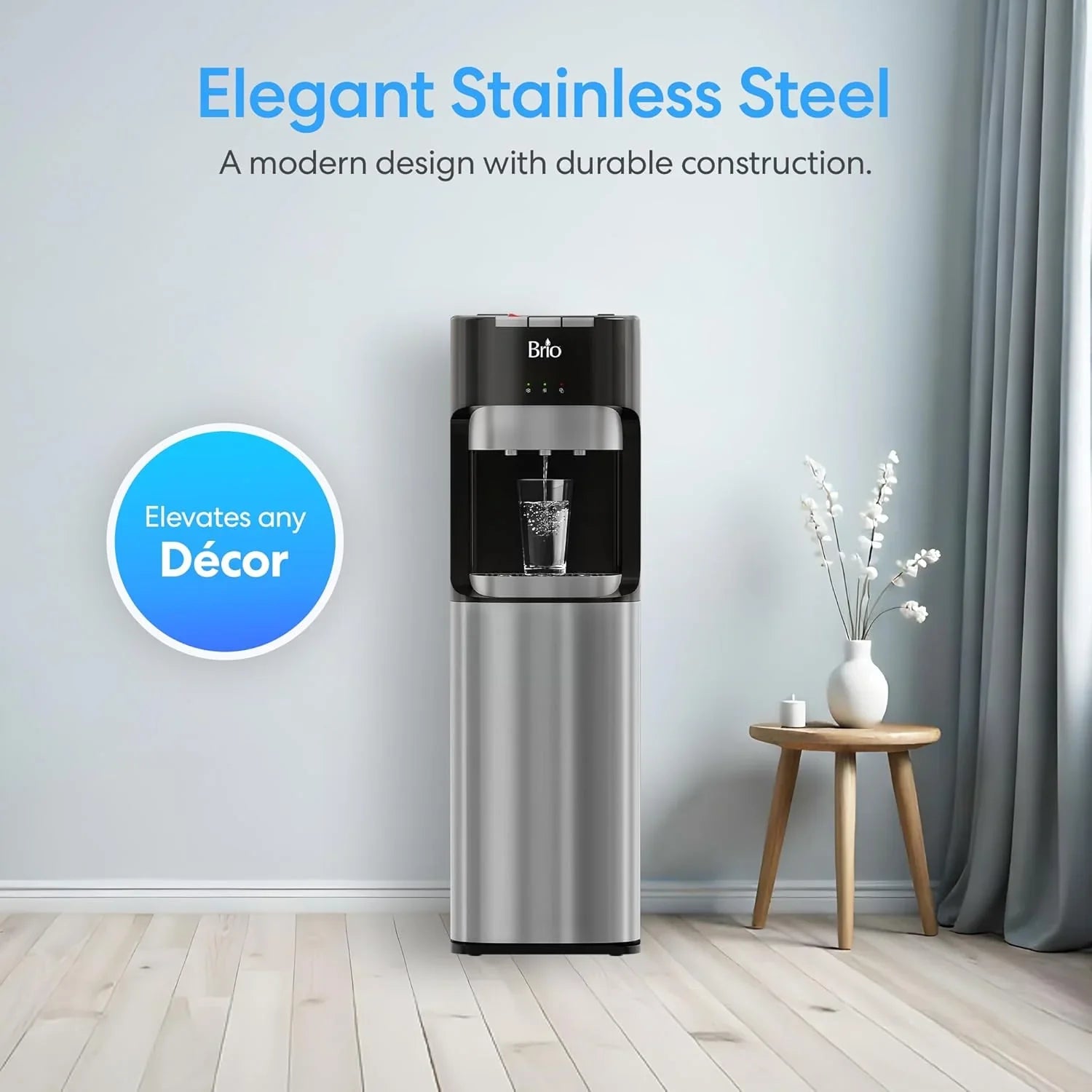 Abreuvoir à chargement par le bas pour bouteilles de 5 gallons - 3 températures