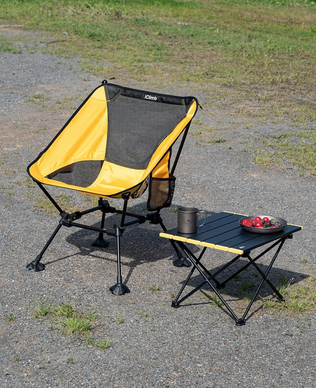 Chaise de plage pliante de camping compacte et ultralégère