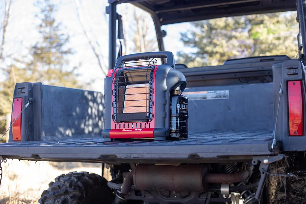 Chauffage radiant portatif au propane, 4 000 à 9 000 BTU, pour camping-cars, ateliers, terrasses et plus encore