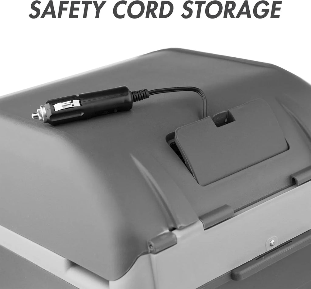 Glacière/chauffage thermoélectrique personnel, capacité de 14 litres, glacière électrique portable pour voiture avec 12/24 V CC, réfrigérateur compact 12 V