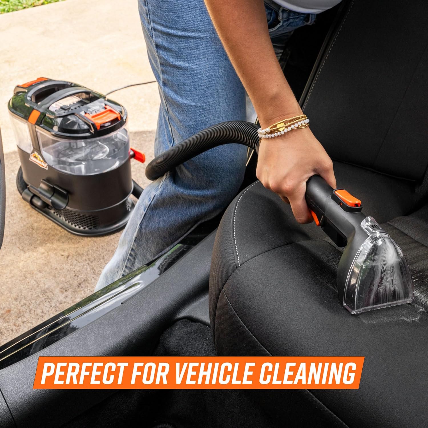 Nettoyeur de taches portable Armor All SCA702 901 pour le nettoyage des voitures, des tapis et des tissus d'ameublement