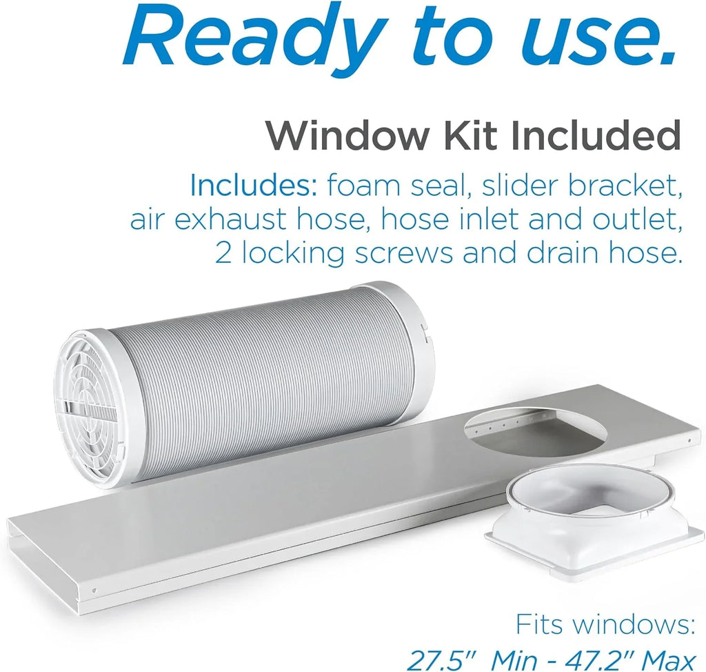 Climatiseur portatif BLACK+DECKER 10 000 BTU pour pièces jusqu'à 450 pi² avec télécommande