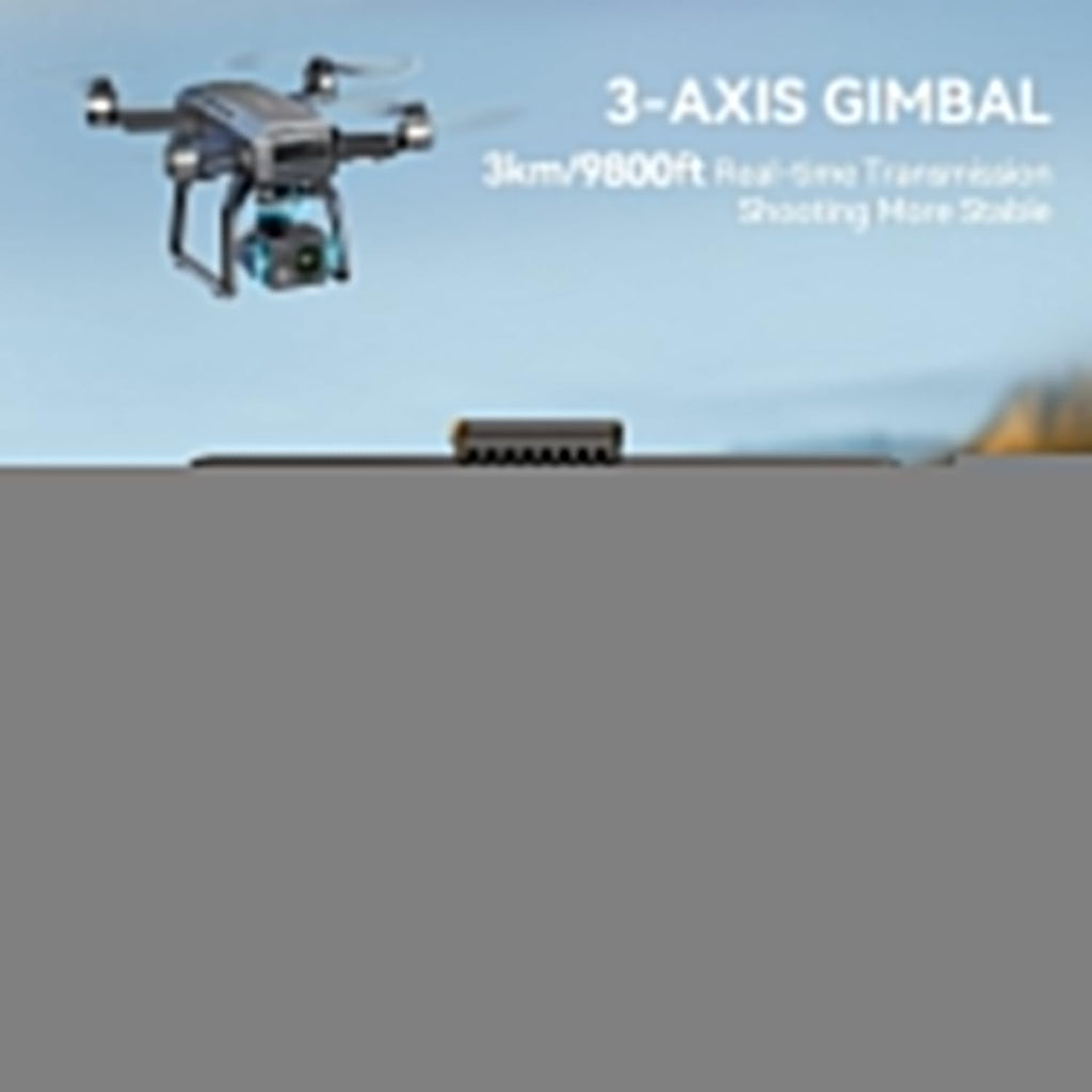 Drone de caméra spécifique pour adultes avec photographie aérienne 4K UHD, cardan 3 axes et contrôle à 10 000 pieds