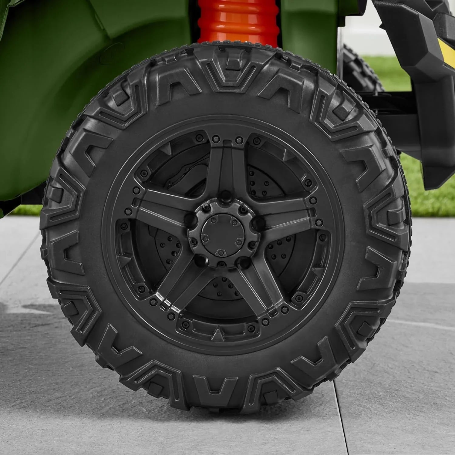 Voiture électrique UTV noire pour enfants