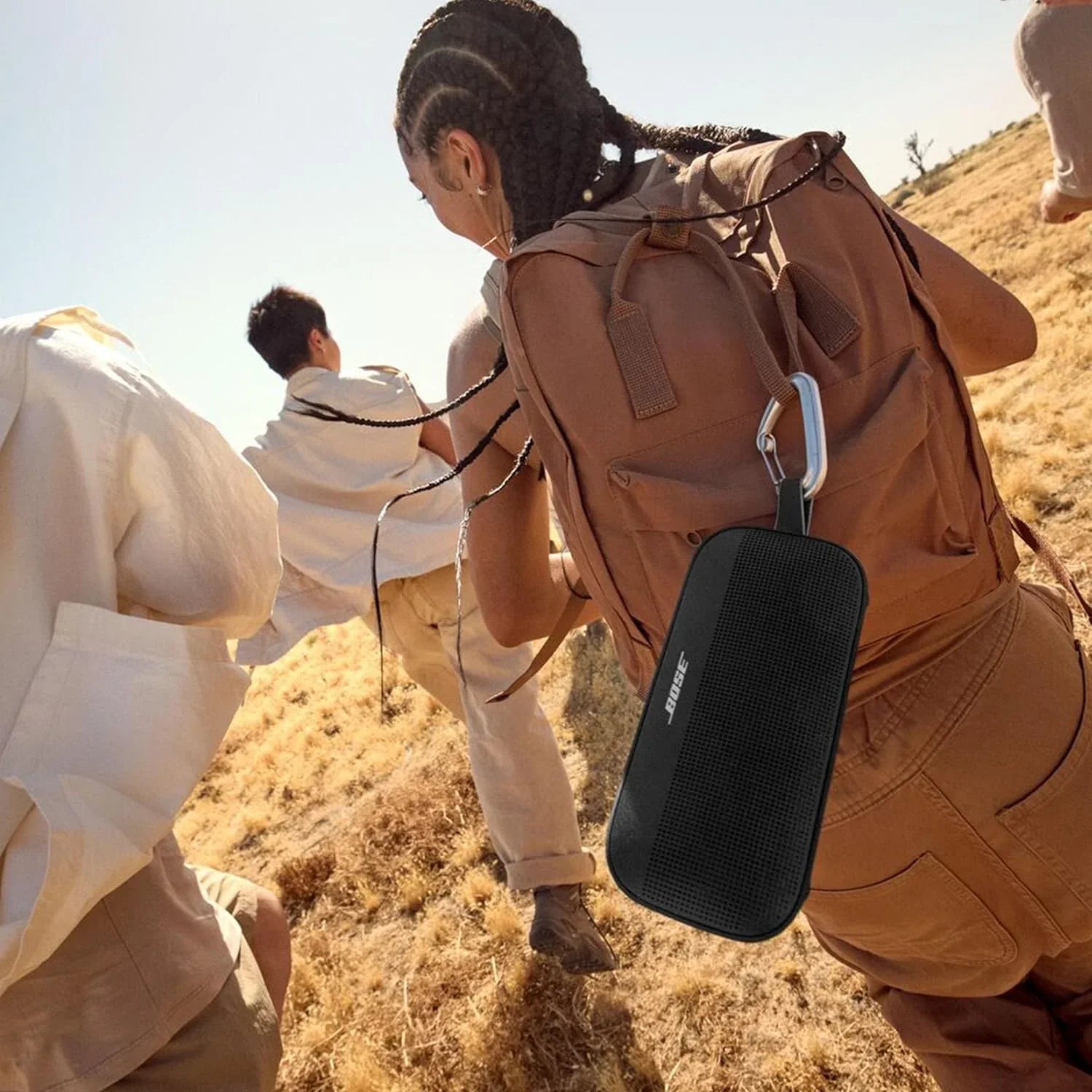 Enceinte Bluetooth portable Bose SoundLink Flex (2e génération), enceinte d'extérieur portable avec audio Hi-Fi, jusqu'à 12 heures d'autonomie, étanche à l'eau et à la poussière