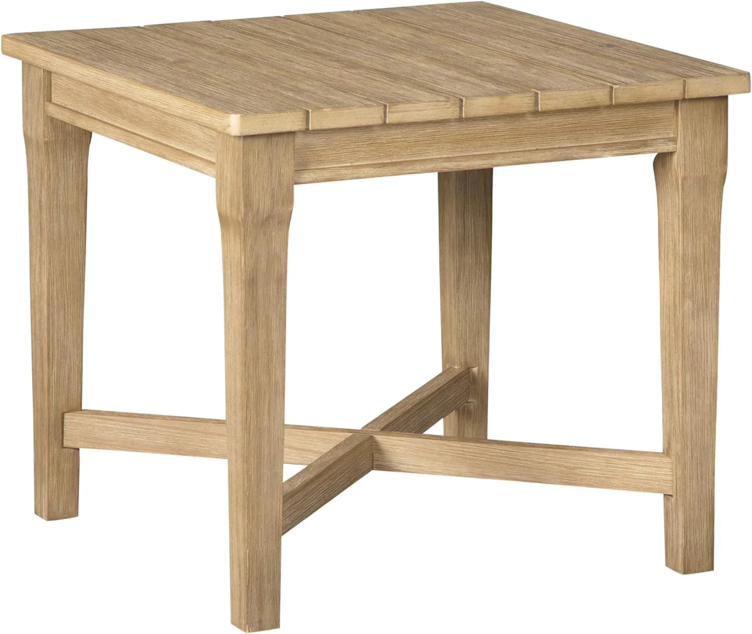 Terrasse extérieure avec vue sur la côte et canapé en eucalyptus