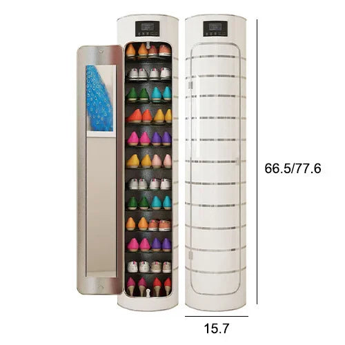 Armoire à chaussures rotative de désinfection multicouche de grande capacité