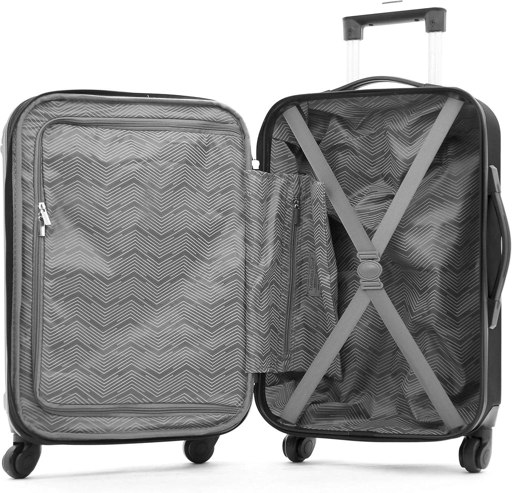 Valises de voyage rigides, lilas, lot de 4