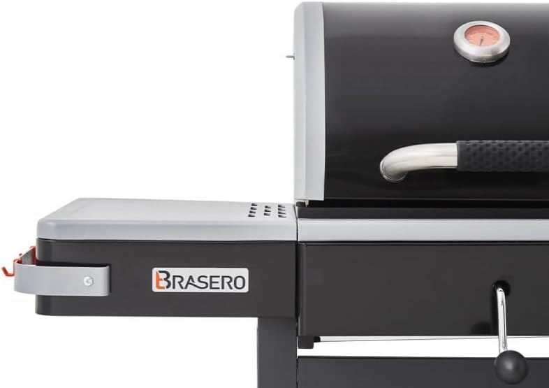BRASERO - Barbecue au charbon de bois Dual Energy L Grill à gaz