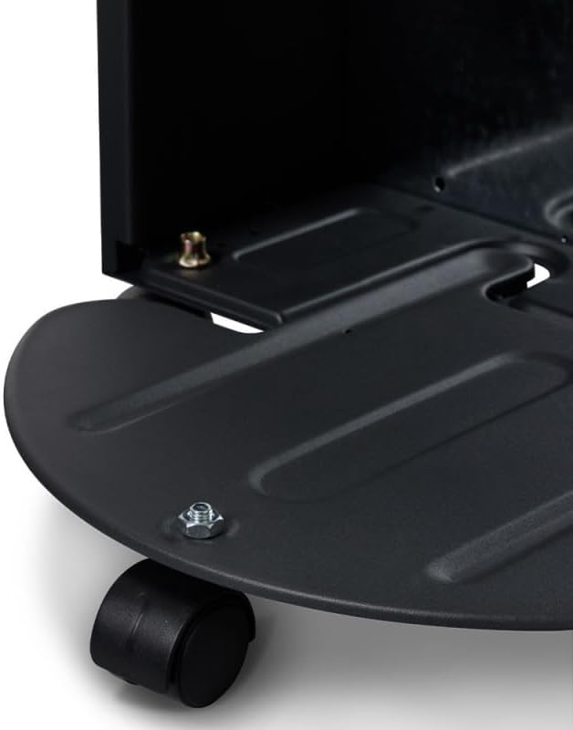 Favex 8630047 Gasbrander 4200 - Gebruiksklaar, inclusief slang en regelaar - Binnenbrander met infraroodkeramiek - 3 verwarmingsvermogens, geschikt voor ruimtes tot 40 m², staal, zwart 