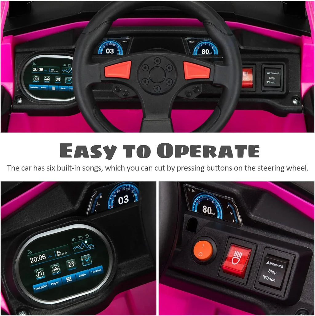 Voiture électrique tout-terrain TOBBI 12 V pour enfants