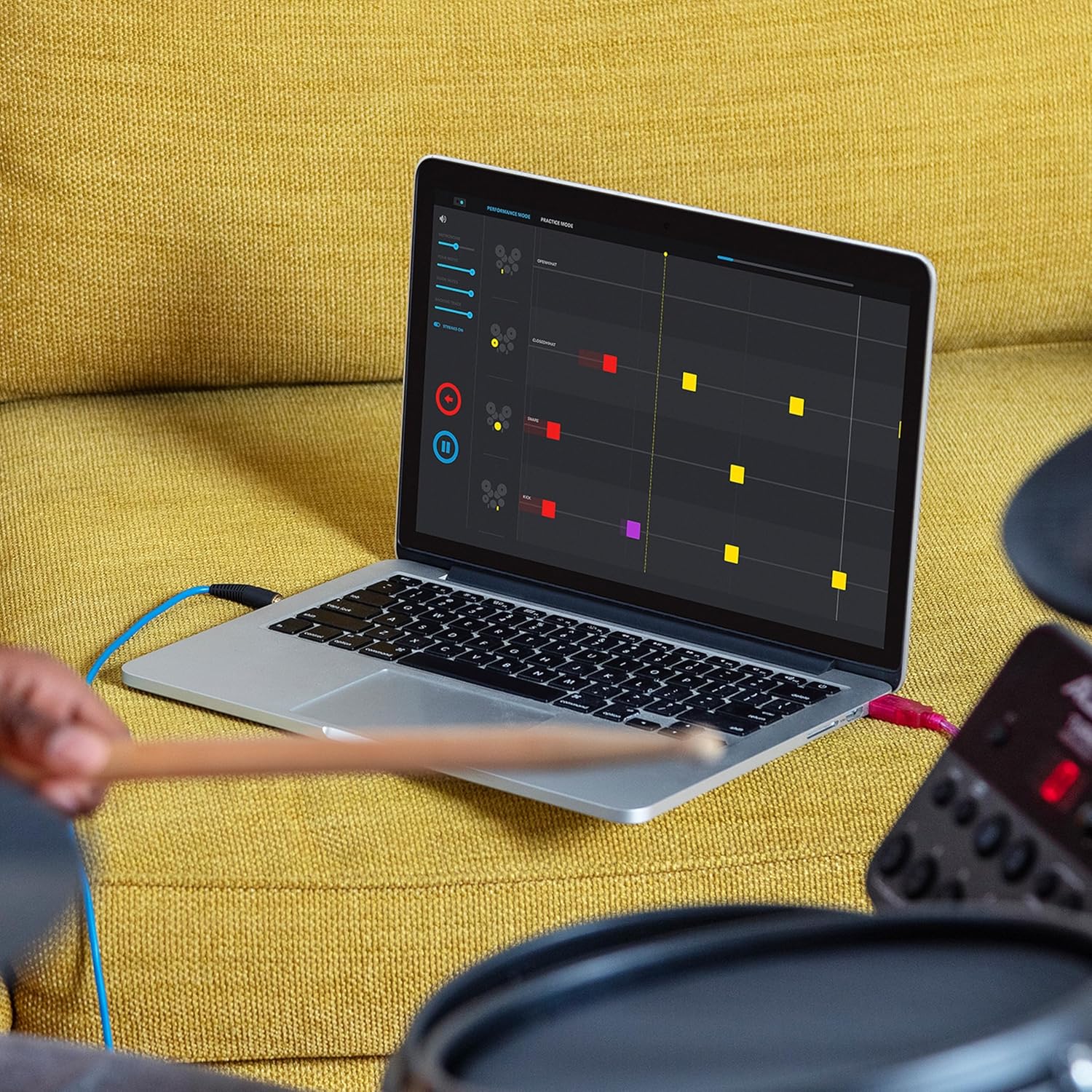 Kit de batterie électrique Alesis Turbo Mesh avec plus de 100 sons et pads en mesh