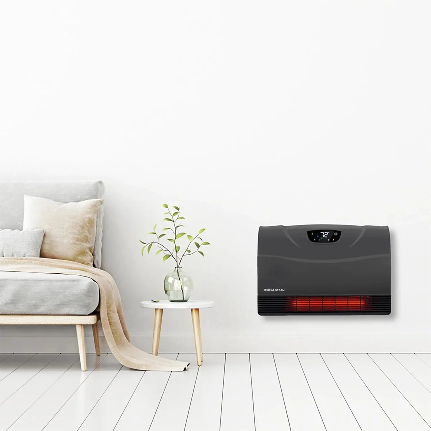 Chauffage infrarouge mural Wi-Fi HS-1500-PHX-WIFI