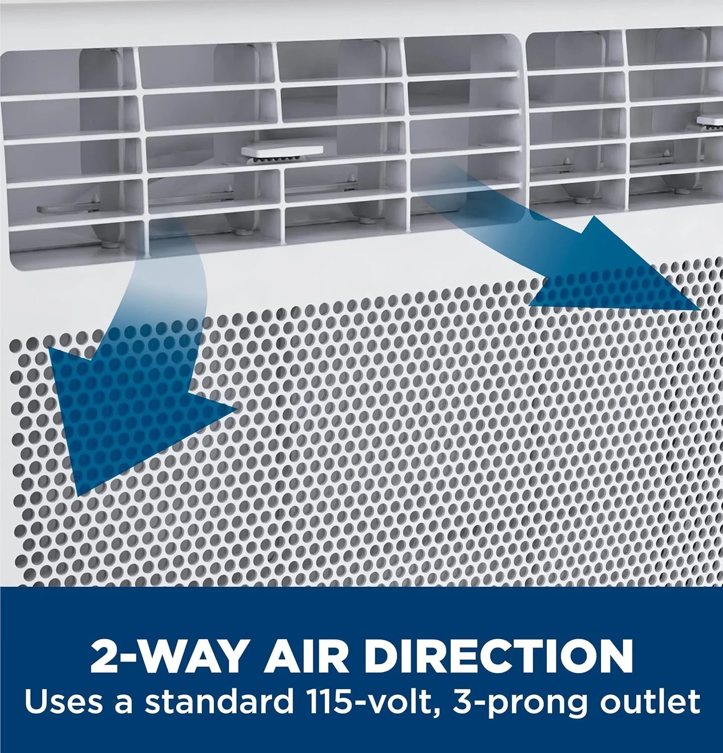 Climatiseur de fenêtre GE, 5 000 BTU pour petites pièces jusqu'à 150 pi² avec ventilateur réglable manuellement et réglages de refroidissement