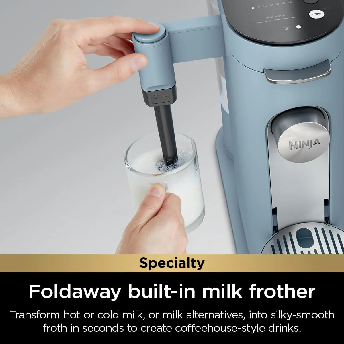 Cafetière Ninja à dose unique, réservoir de 1,6 l (56 oz)