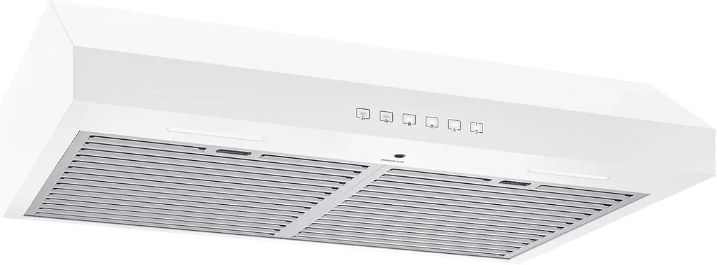 Hotte de cuisinière sous-armoire Broan-NuTone Glacier à trois vitesses avec éclairage DEL, conforme aux normes ADA