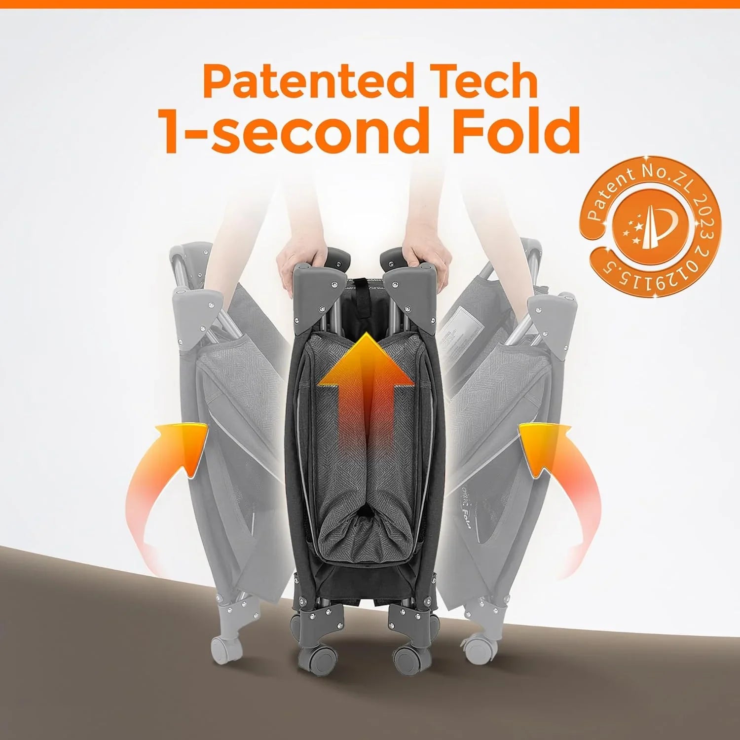 Parc pour bébé Pamo Babe - Le cadre en acier robuste offre un espace de couchage sûr et un berceau portable